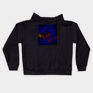 Black Panther Art - Glowing Edges 341 Kids Hoodie